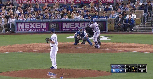 Clayton Kershaw curveball