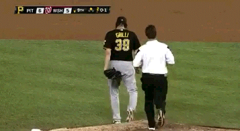 Jason Grilli arm injury gif