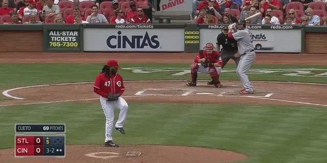 Johnny Cueto two-seam fastball
