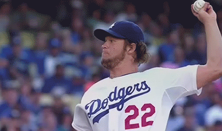 Clayton Kershaw elbow animated