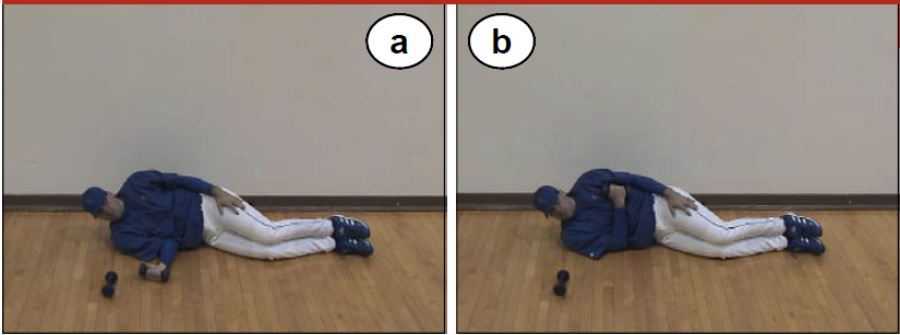Internal Rotation exercise for pitchers image