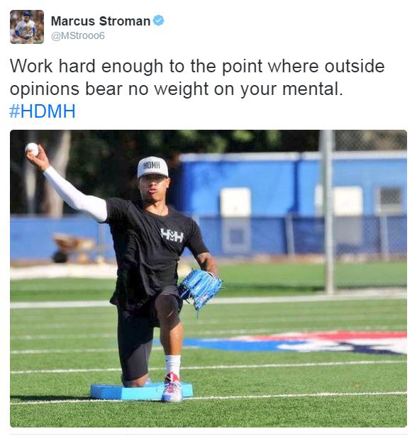 Marcus Stroman mental pitching tip image