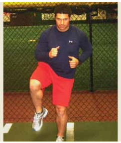 Mini line hops exercise for pitchers image