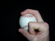 Pitching grip circle change up image