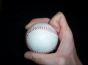 Pitching grip knuckle curveball image