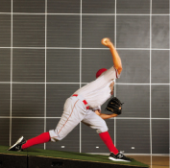 Pitching mechanics arm acceleration image