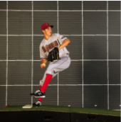 Pitching mechanics hand break image