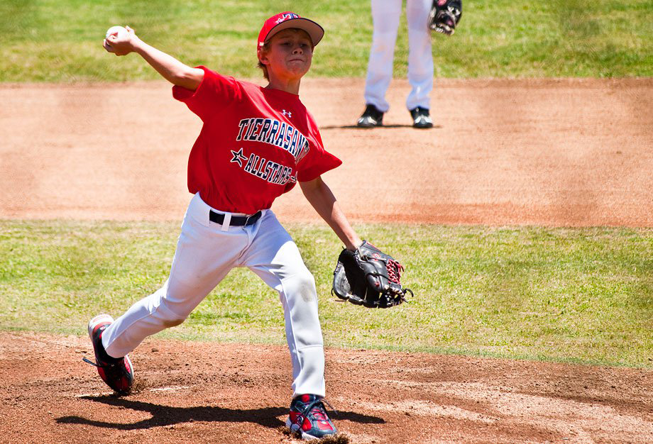 Youth pitcher image
